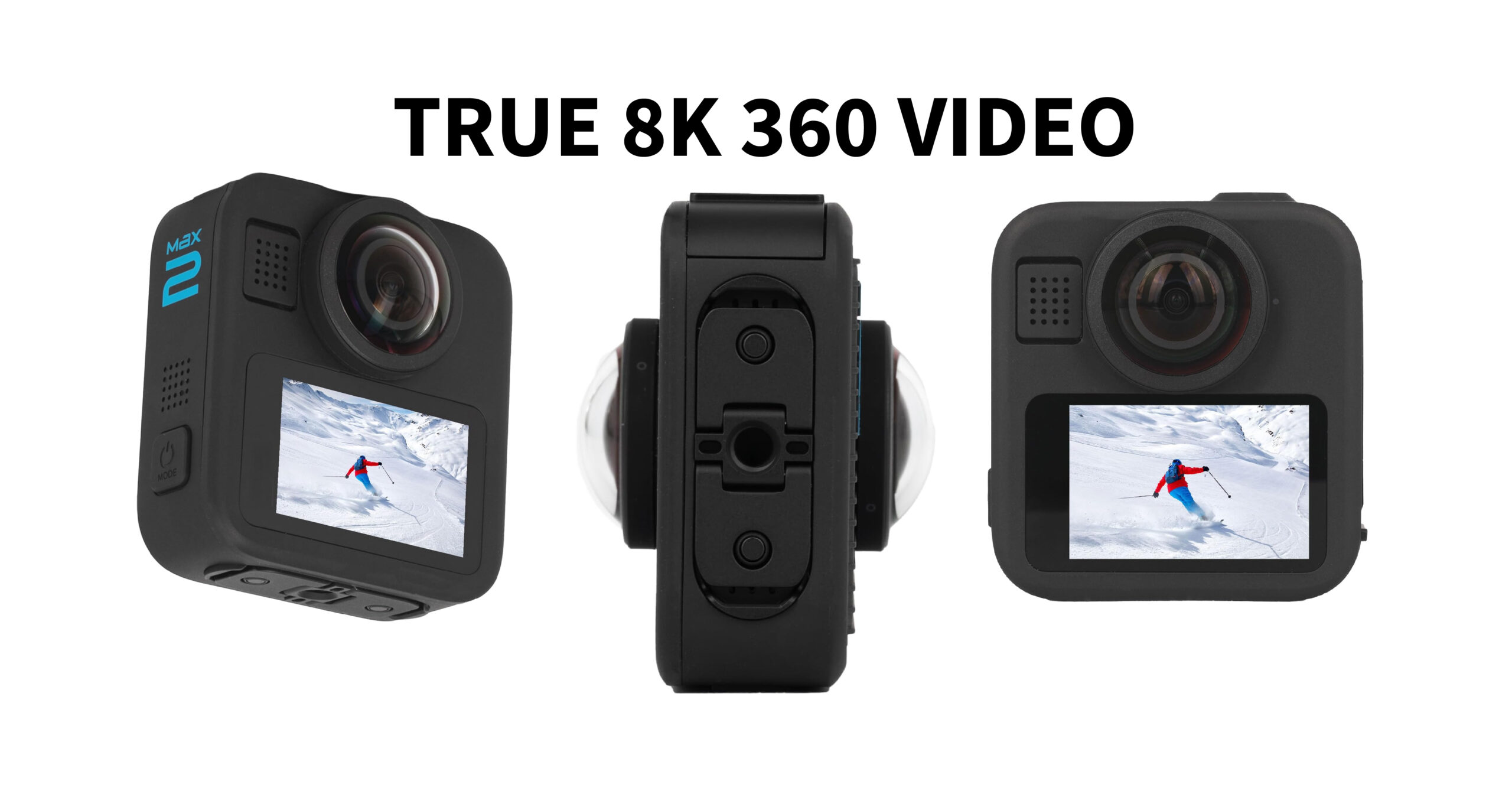 GoPro MAX 2 8K 360 action camera with accessory kit