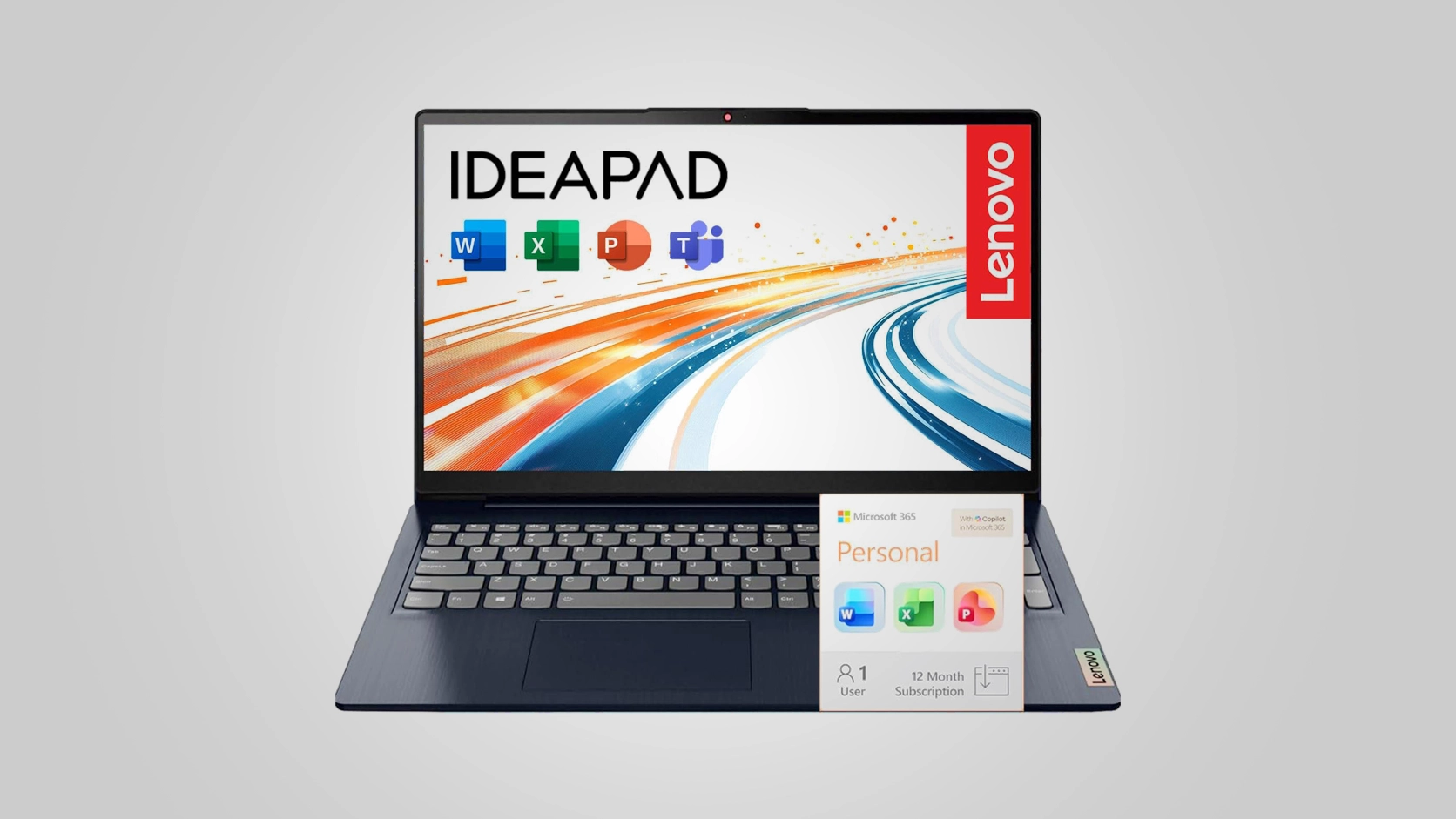 Lenovo IdeaPad Slim 3 student laptop with Full HD display