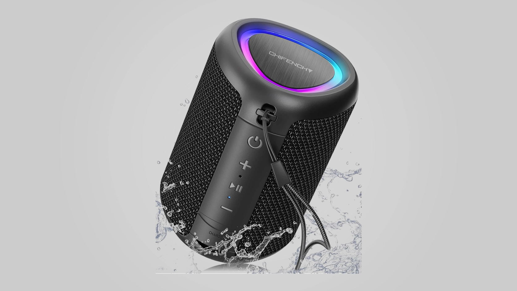 Portable Bluetooth speaker with waterproof outdoor design